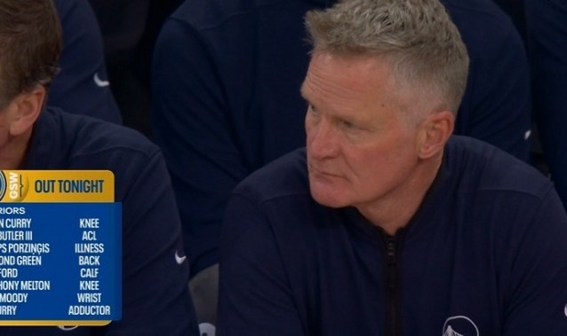 开云体育-不忍直视！勇士本场对阵尼克斯 大小库里&amp;巴特勒&amp;追梦等8人缺席